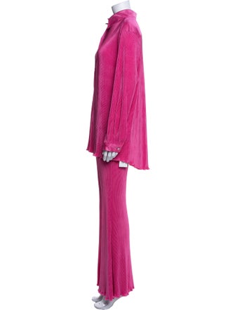 Sleeper Pleated Accents Pant Set