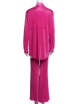 Sleeper Pleated Accents Pant Set