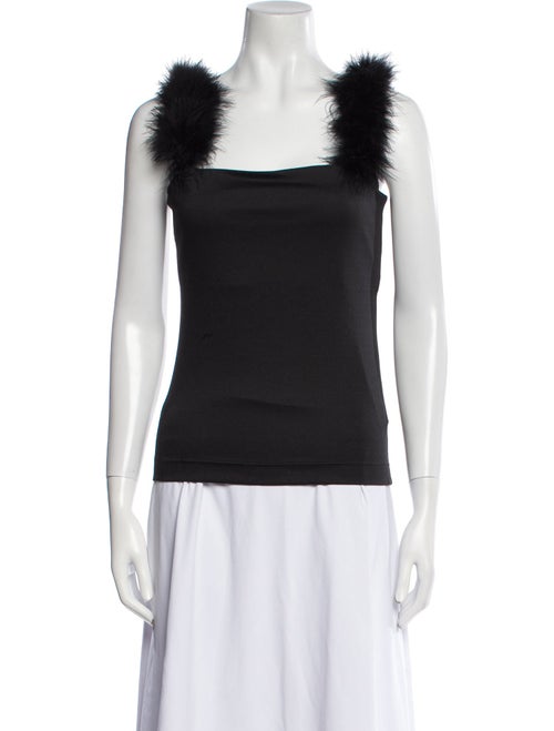 Sleeper Square Neckline Sleeveless Top