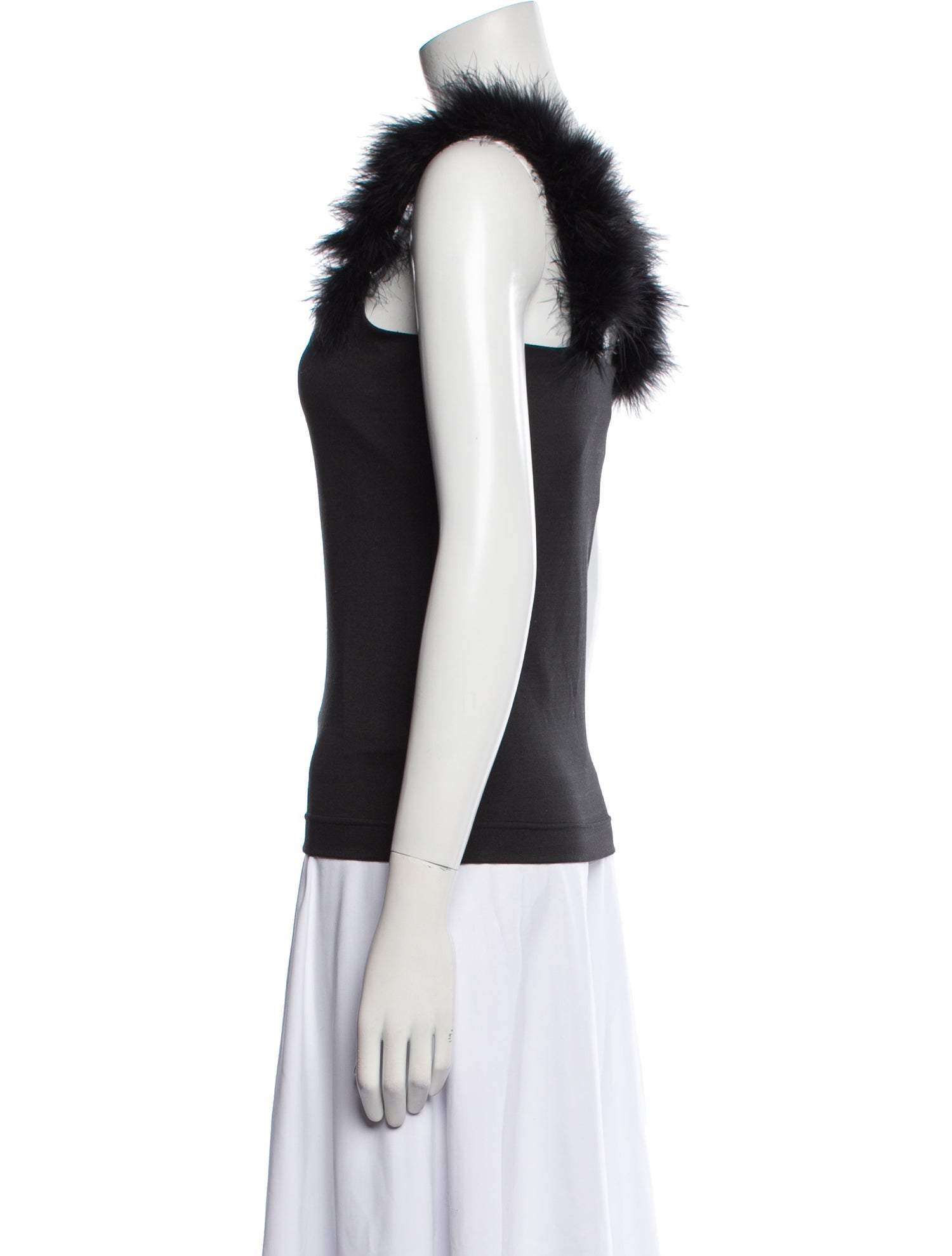 Sleeper Square Neckline Sleeveless Top