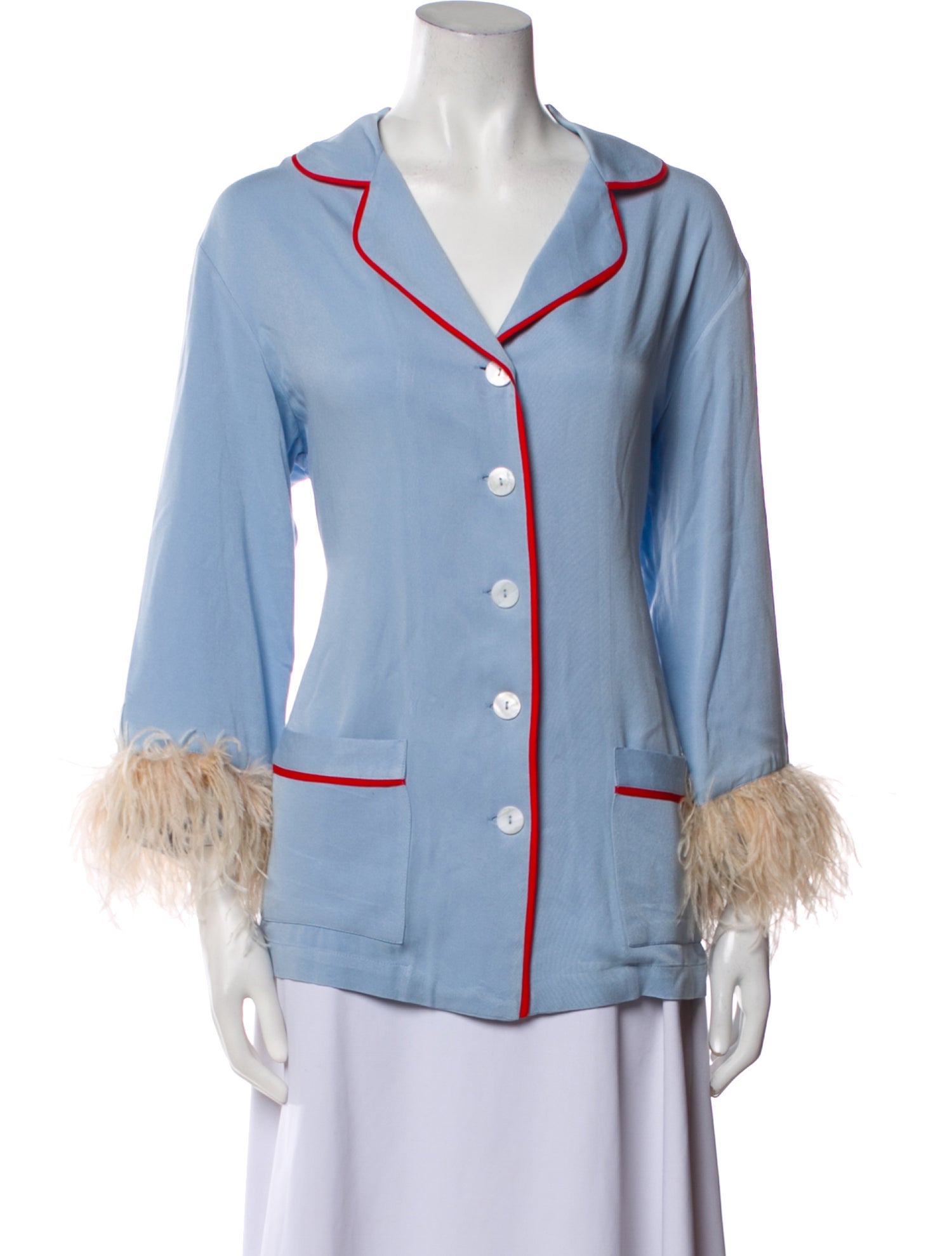 Sleeper Angora Striped Pajamas