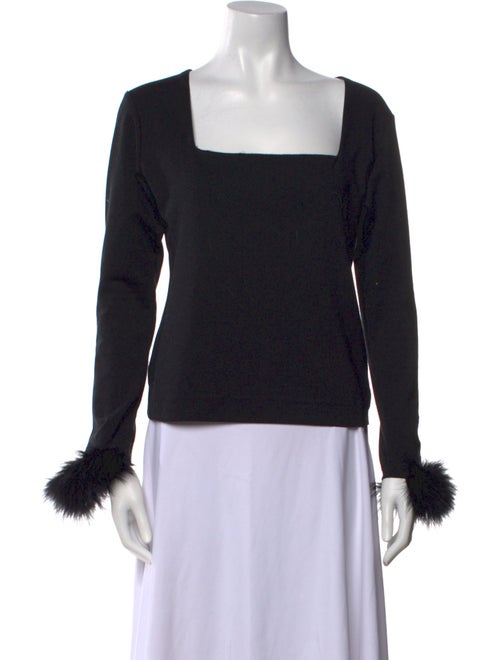 Sleeper Square Neckline Long Sleeve Top