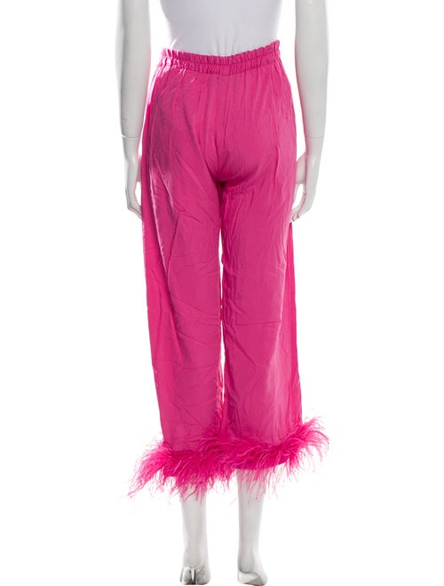 Sleeper Feather Trim Pajamas