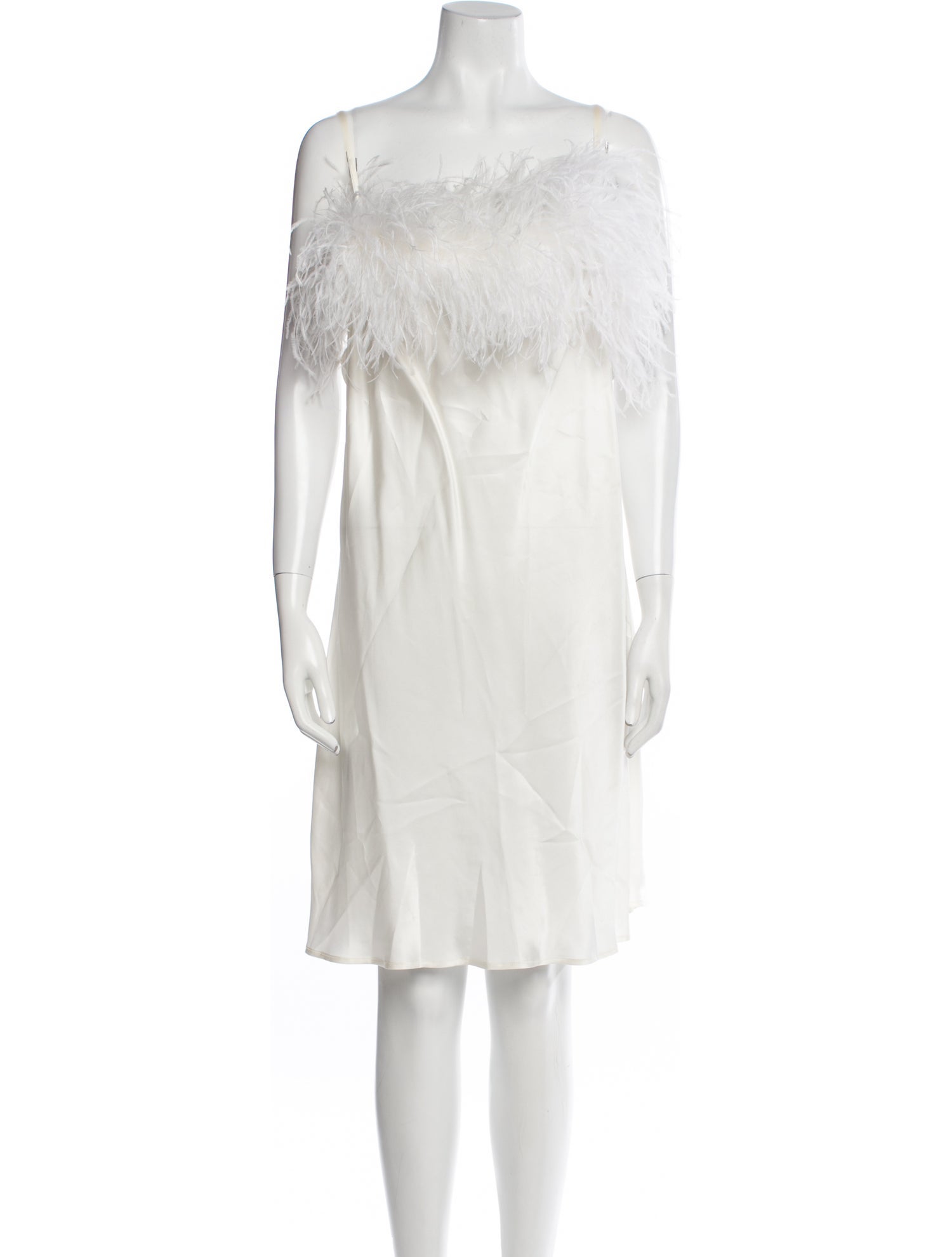 Sleeper Square Neckline Mini Dress