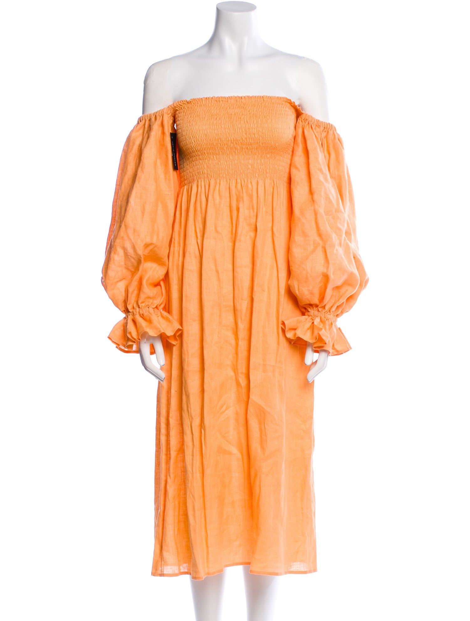 Sleeper Linen Midi Length Dress w/ Tags