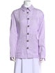 Sleeper Linen Long Sleeve Button-Up Top