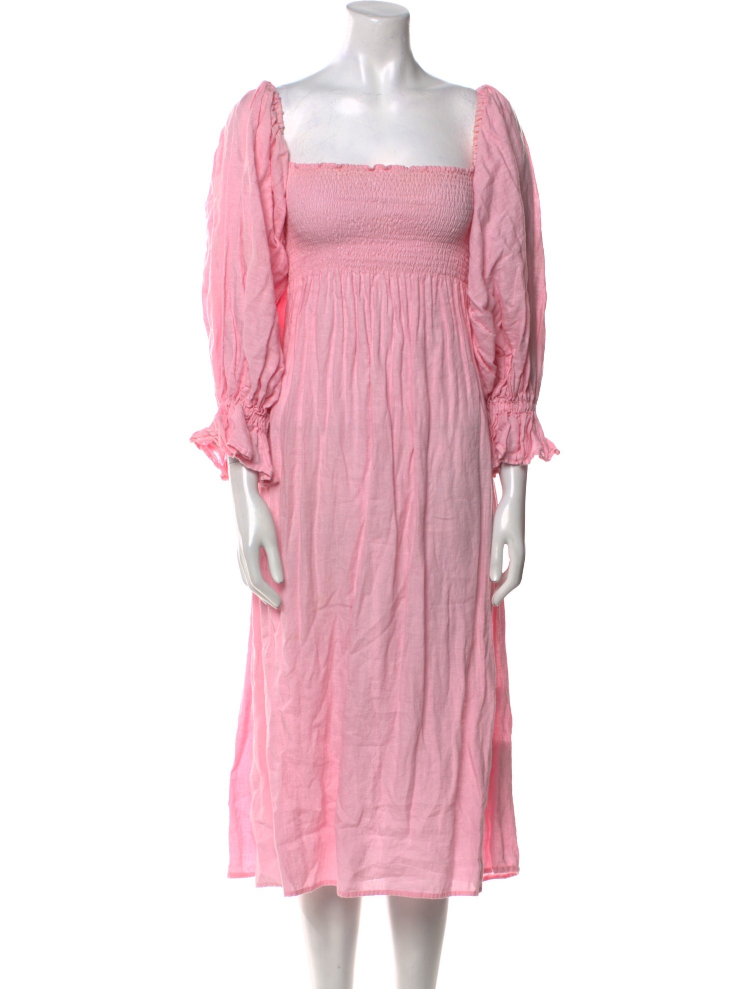 Sleeper Linen Midi Length Dress
