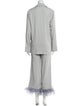 Sleeper Feather Trim Pajamas