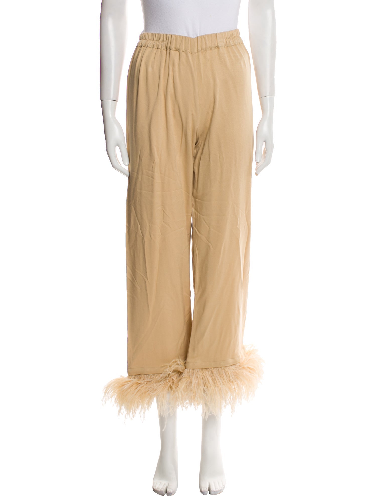 Sleeper Feather Trim Pajamas