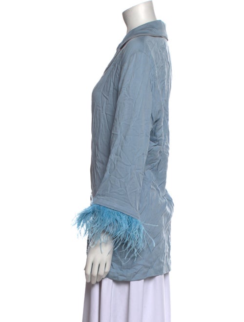 Sleeper Long Sleeve Button-Up Top