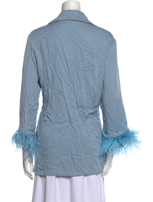 Sleeper Long Sleeve Button-Up Top