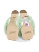 Sleeper Ostrich Feather Mules