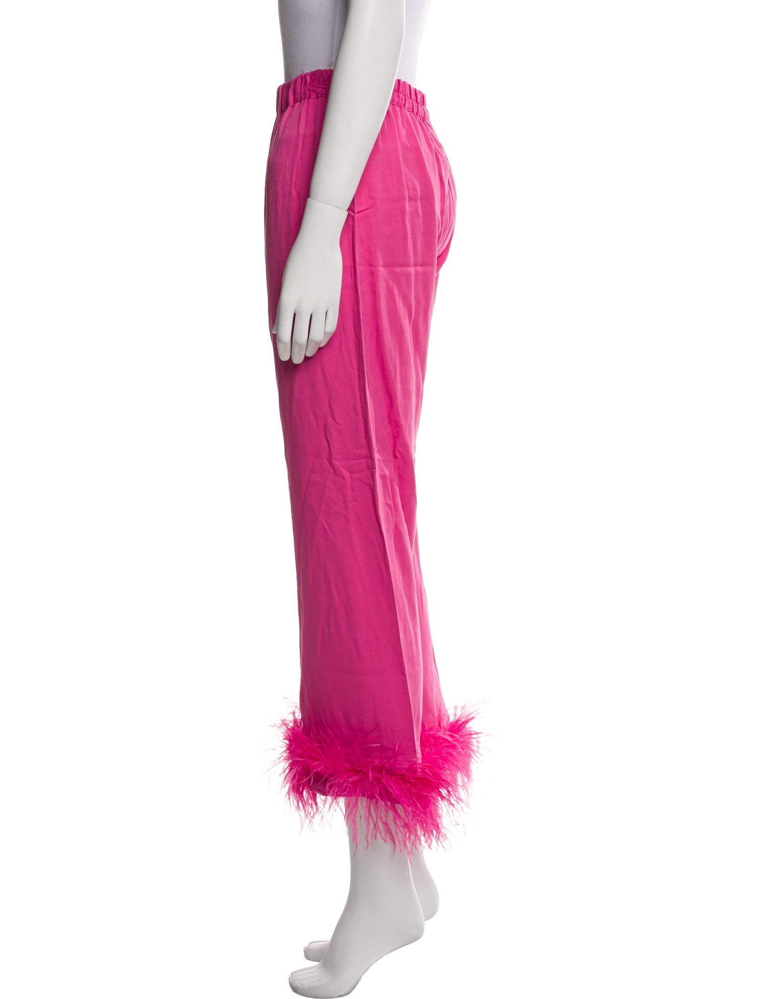 Sleeper Fur Trim Pajamas