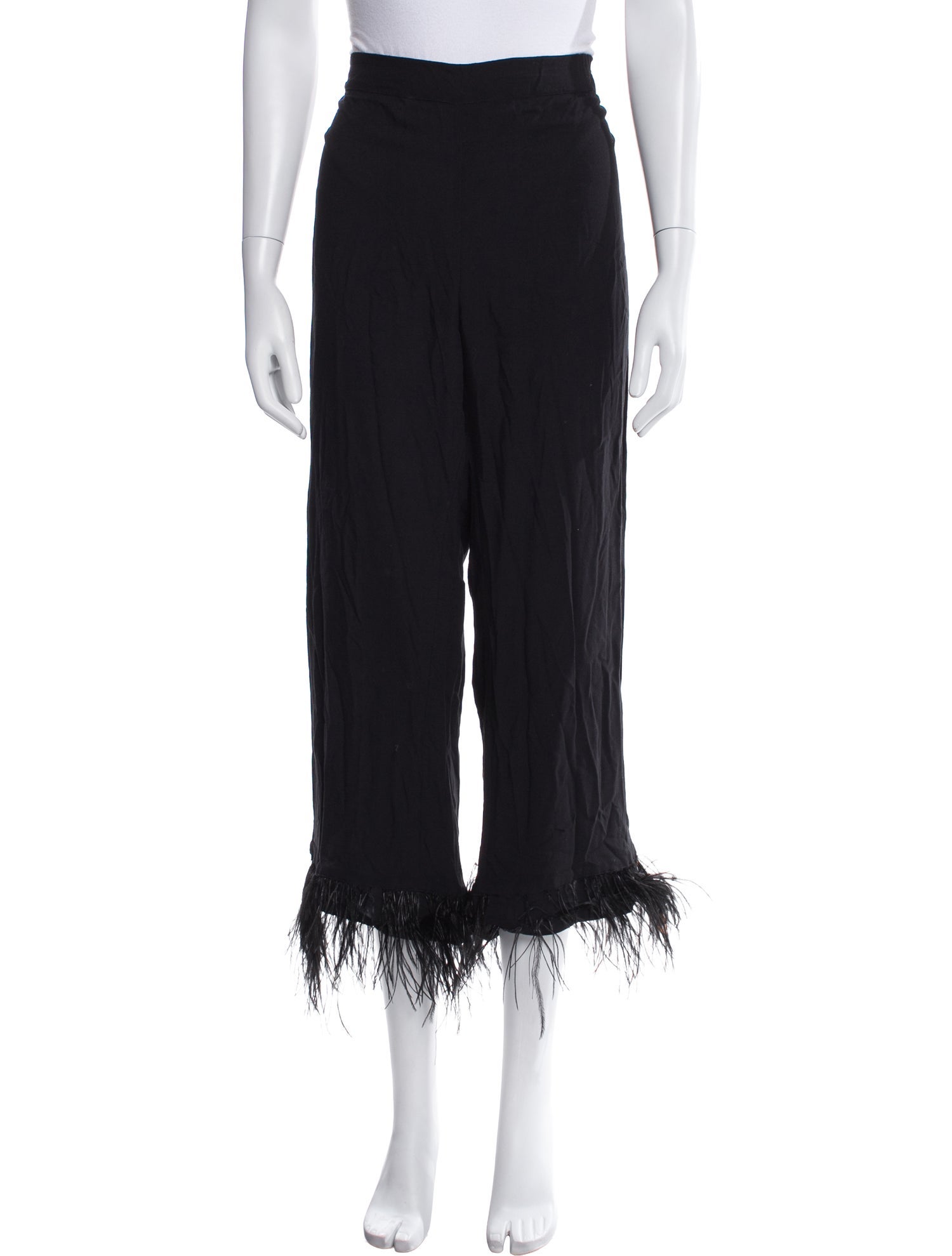 Sleeper Feather Trim Pajamas