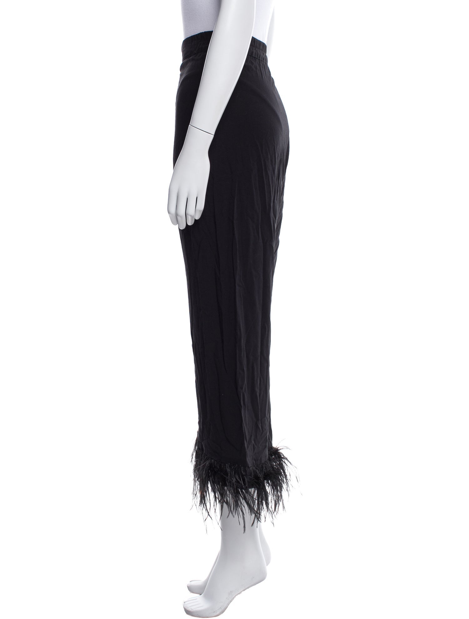 Sleeper Feather Trim Pajamas