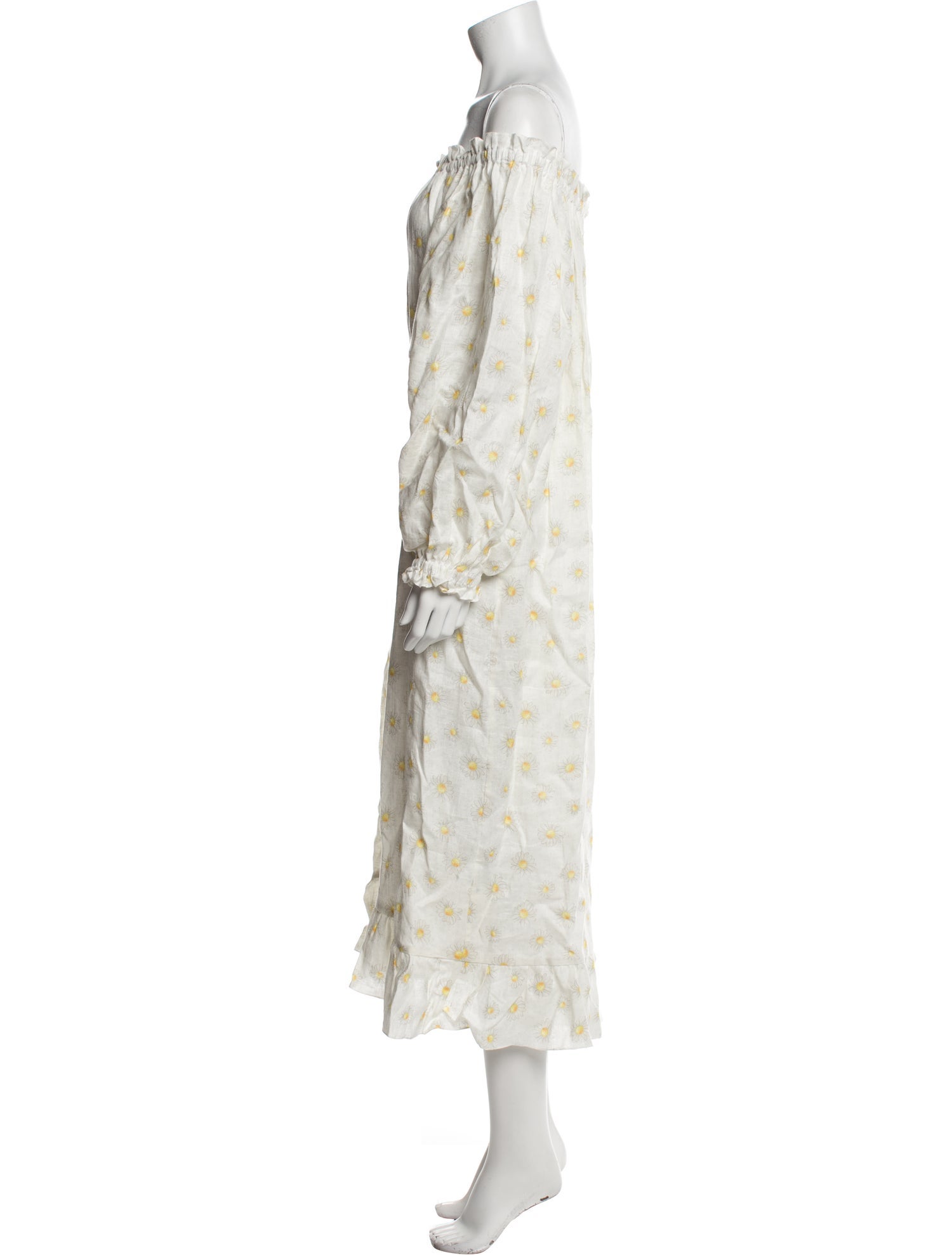 Sleeper Linen Midi Length Dress