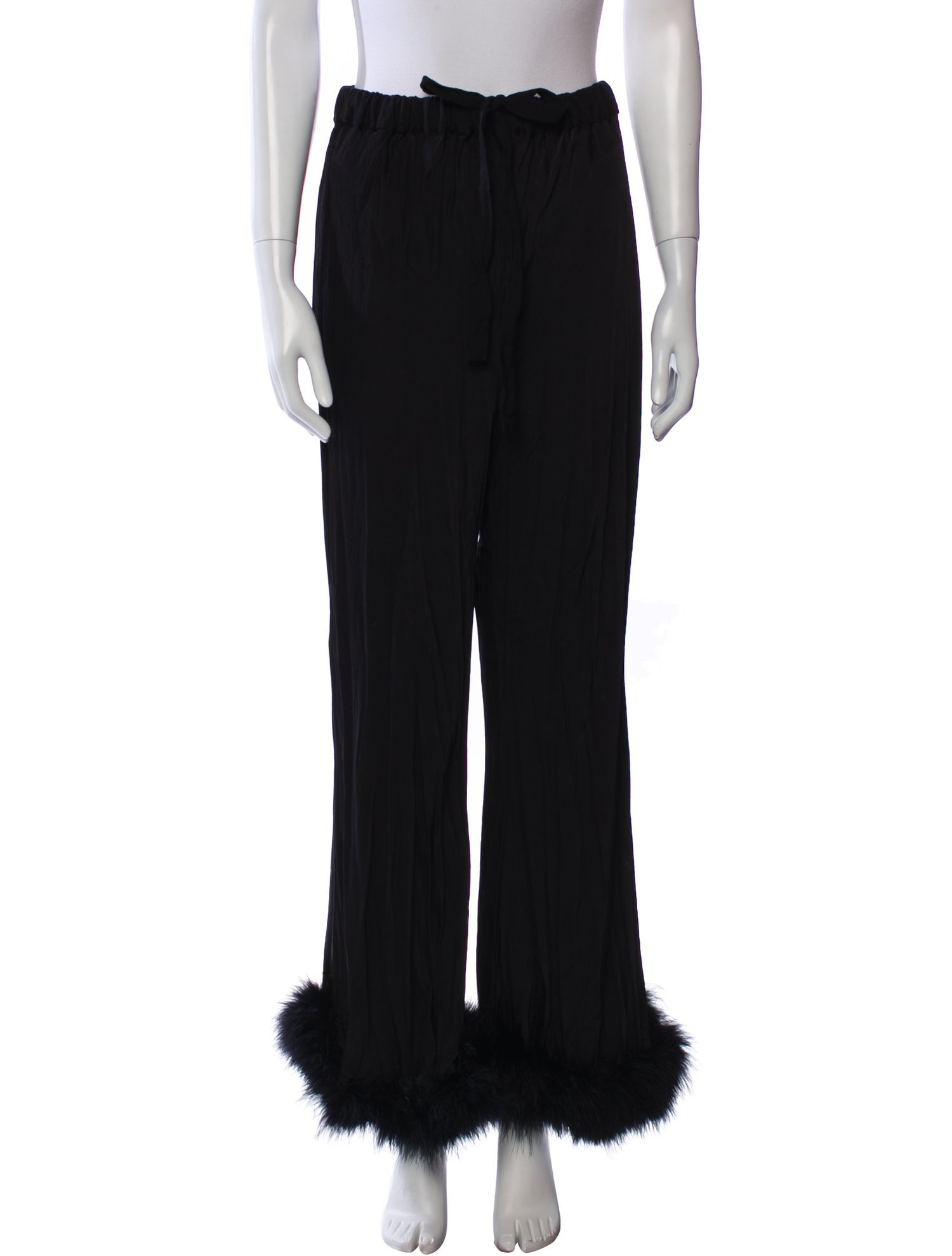 Sleeper Feather Trim Pajamas