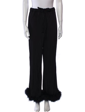 Sleeper Feather Trim Pajamas