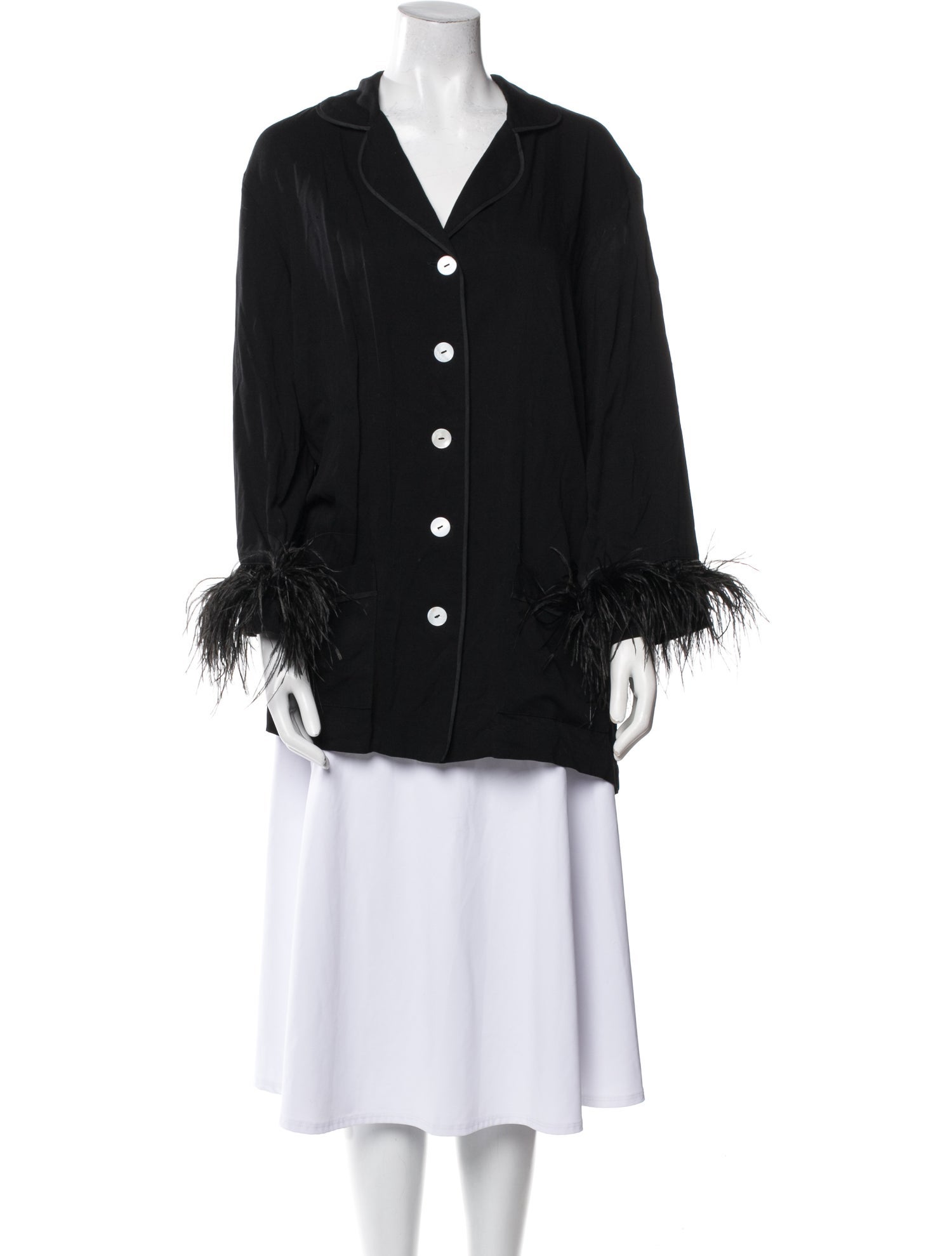 Sleeper Fringe Trim Accent Pajamas