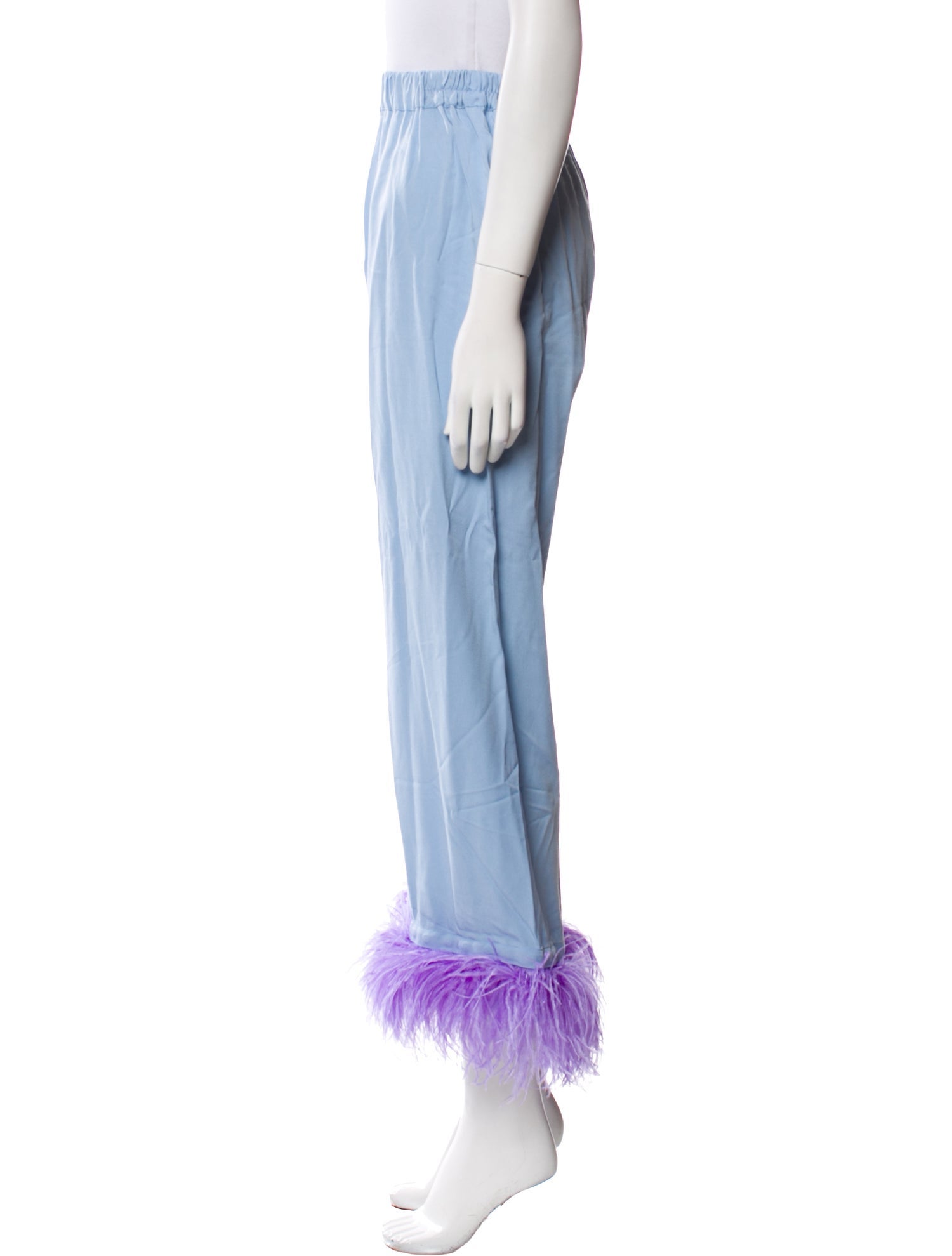 Sleeper Fur Trim Pajamas