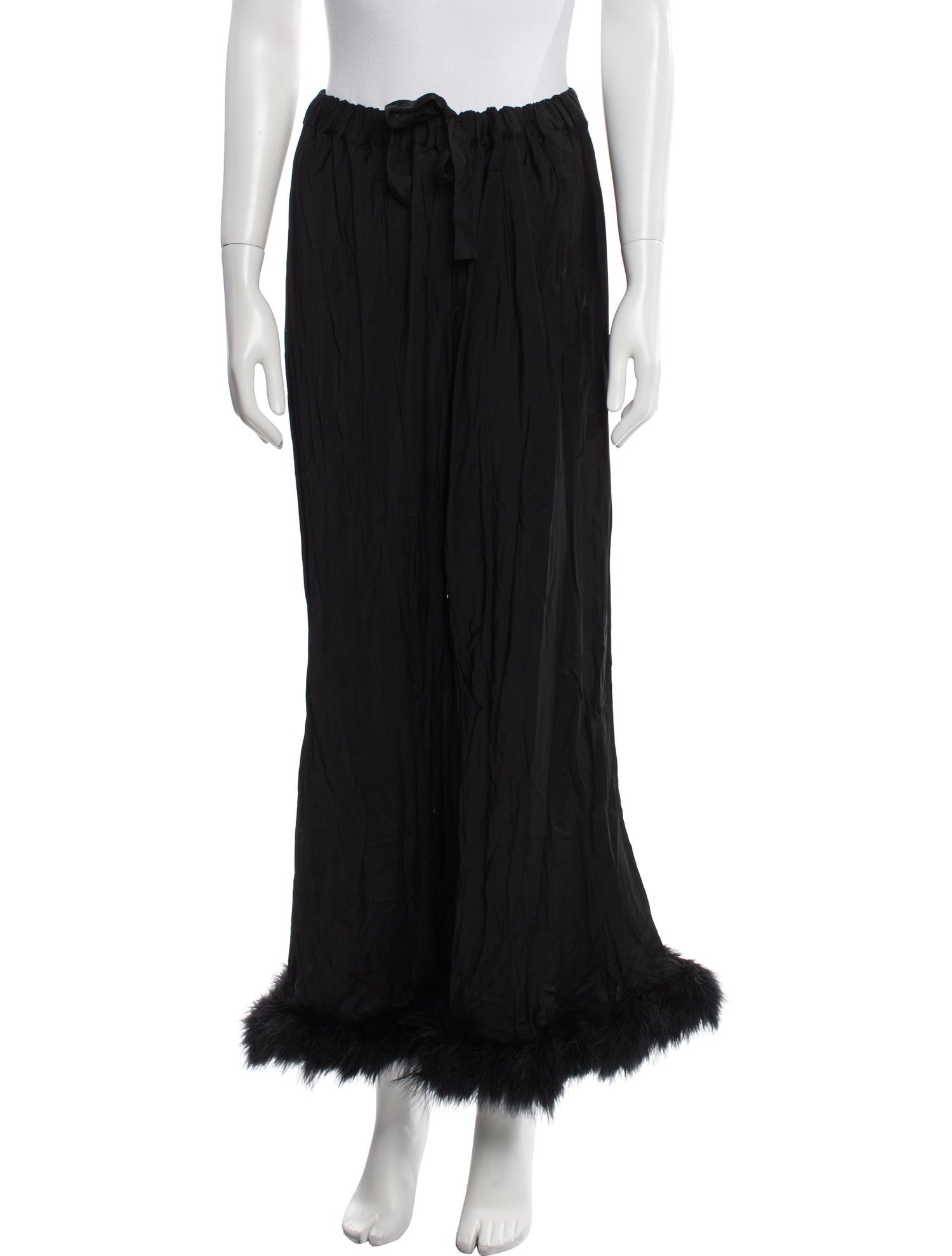 Sleeper Fur Trim Pajamas