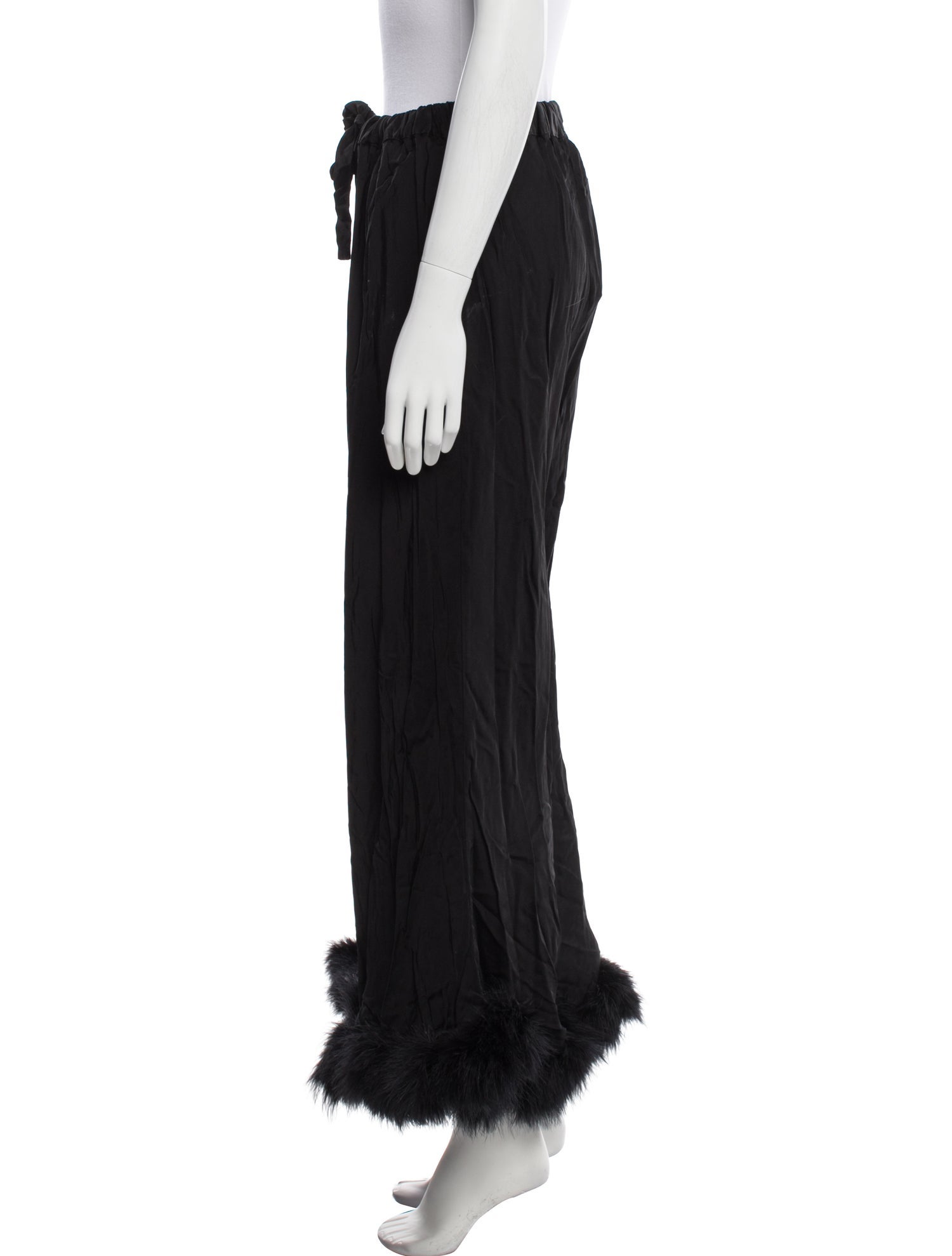 Sleeper Fur Trim Pajamas