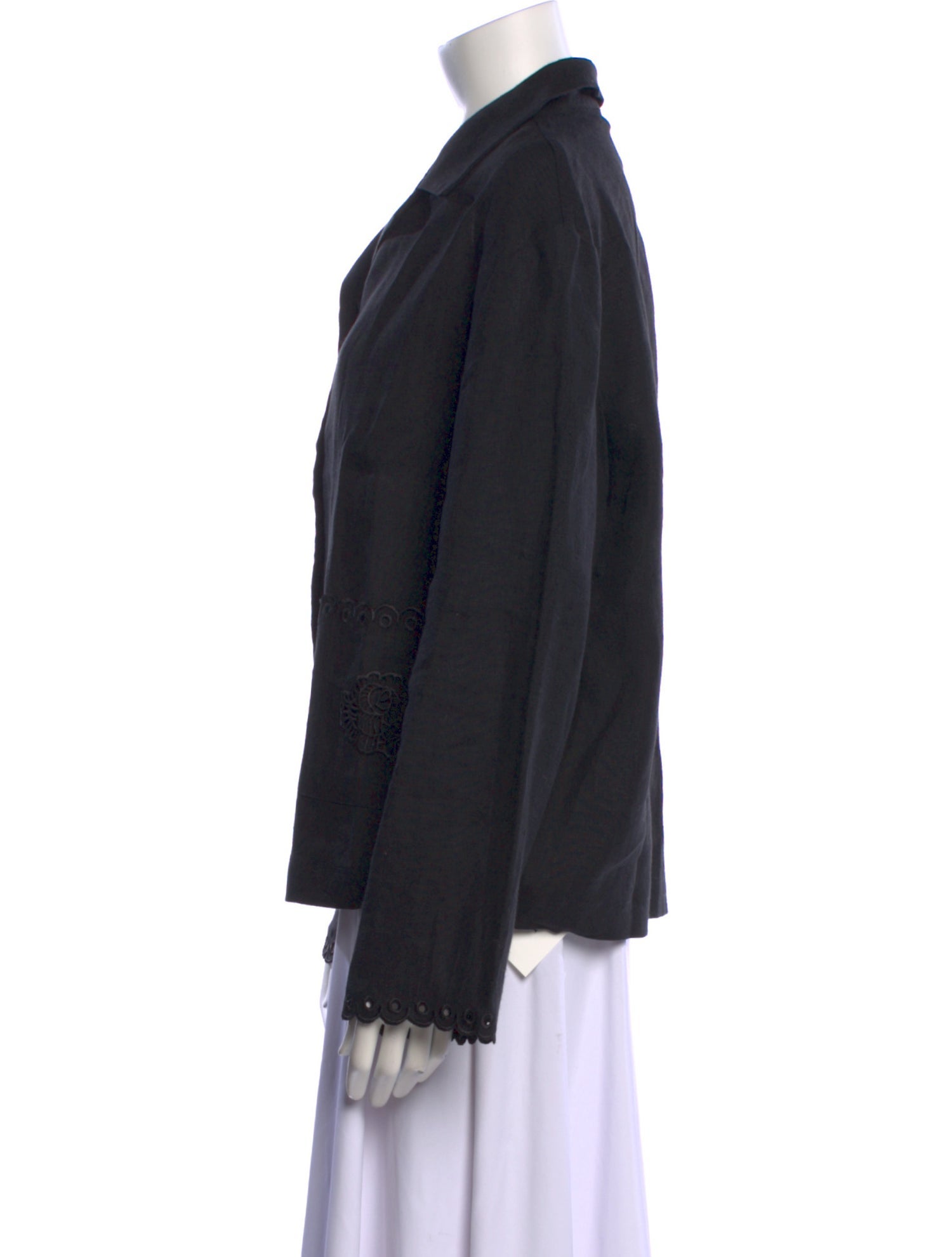 Sleeper Linen Long Sleeve Button-Up Top w/ Tags