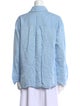 Sleeper Long Sleeve Button-Up Top