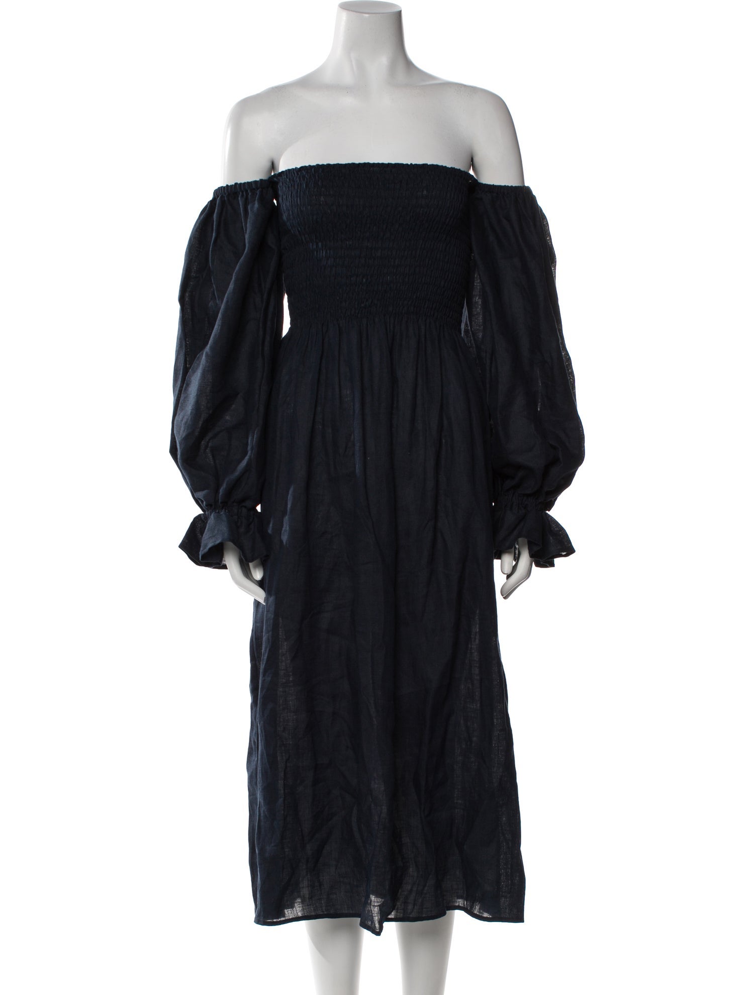 Sleeper Linen Midi Length Dress