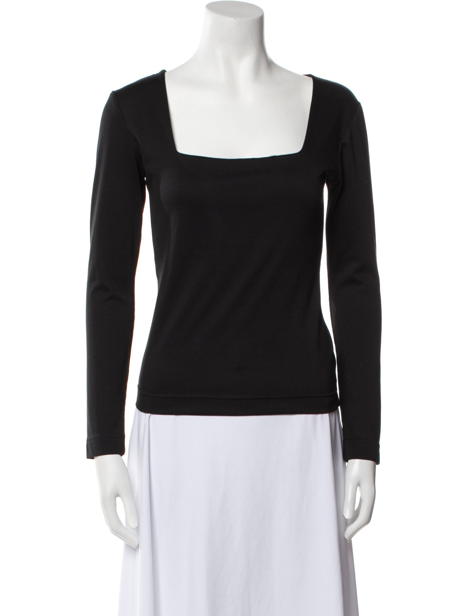 Sleeper Square Neckline Long Sleeve Top