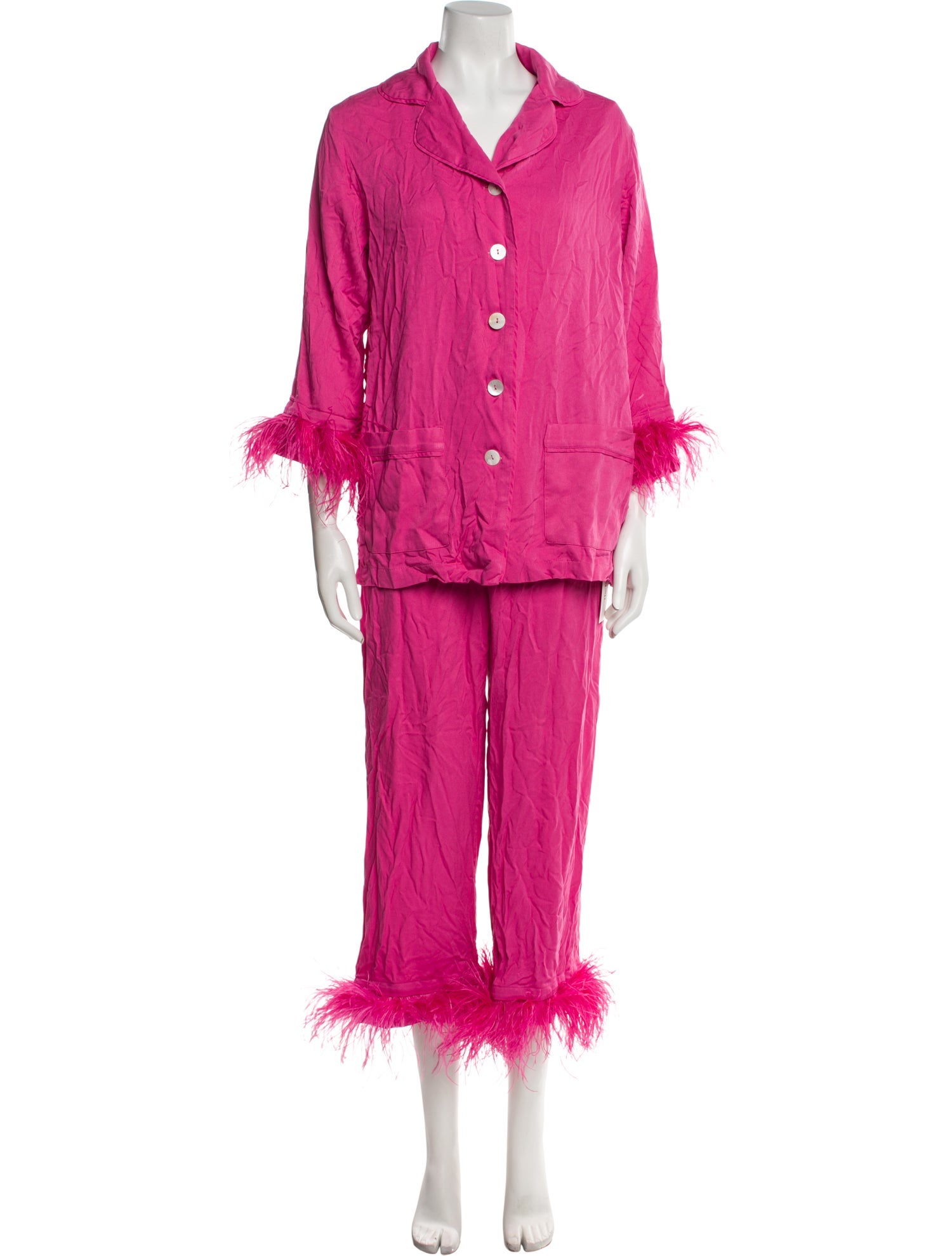 Sleeper Fur Trim Pajamas w/ Tags