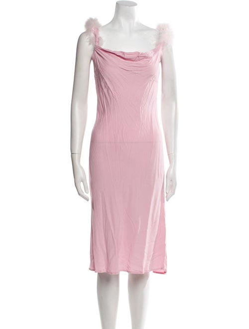 Sleeper Feather Trim Nightgown