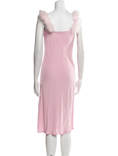 Sleeper Feather Trim Nightgown