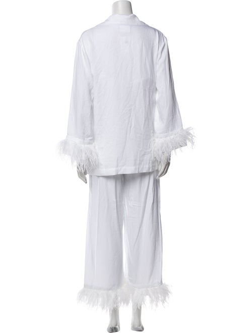 Sleeper Feather Trim Lounge Set