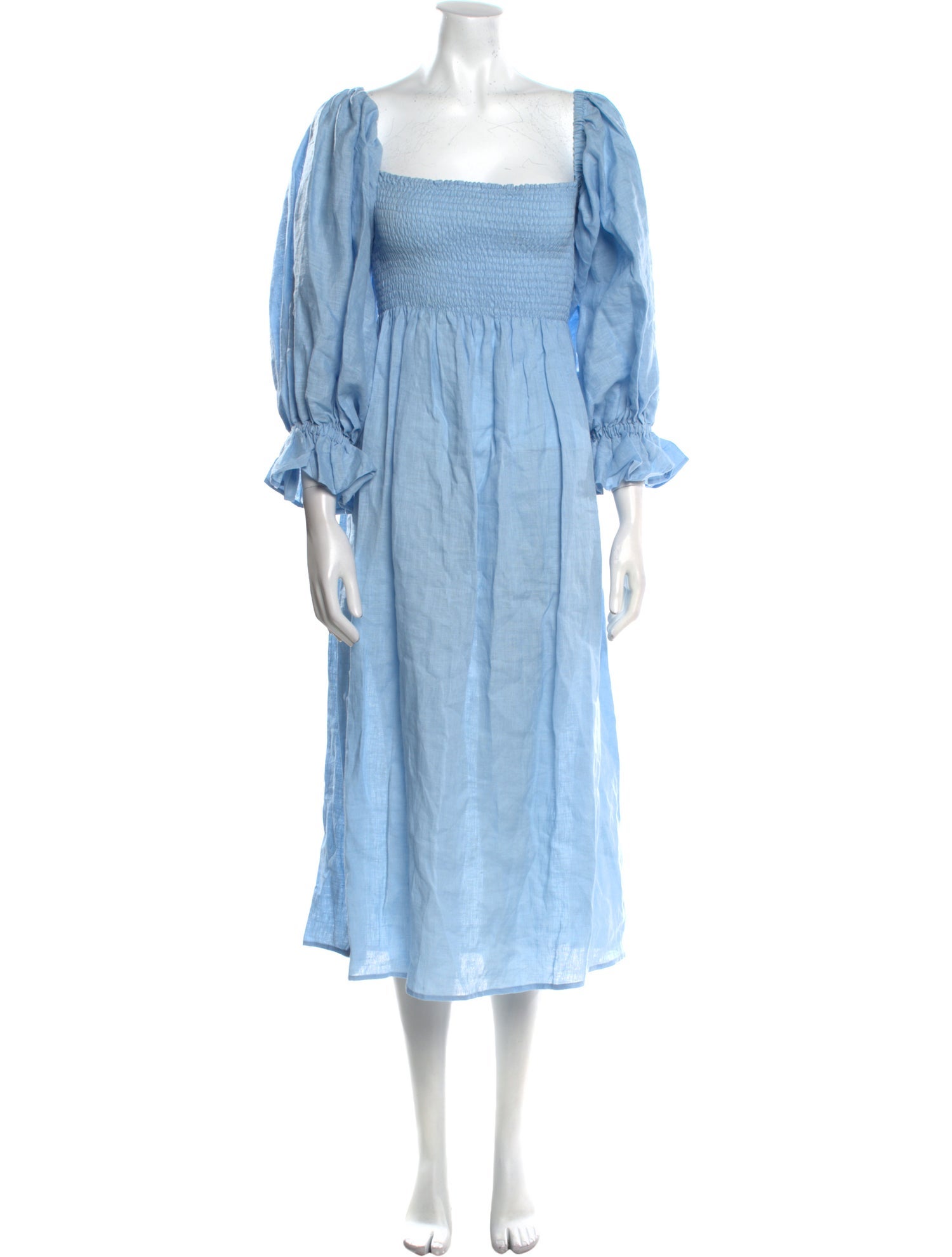 Sleeper Linen Midi Length Dress