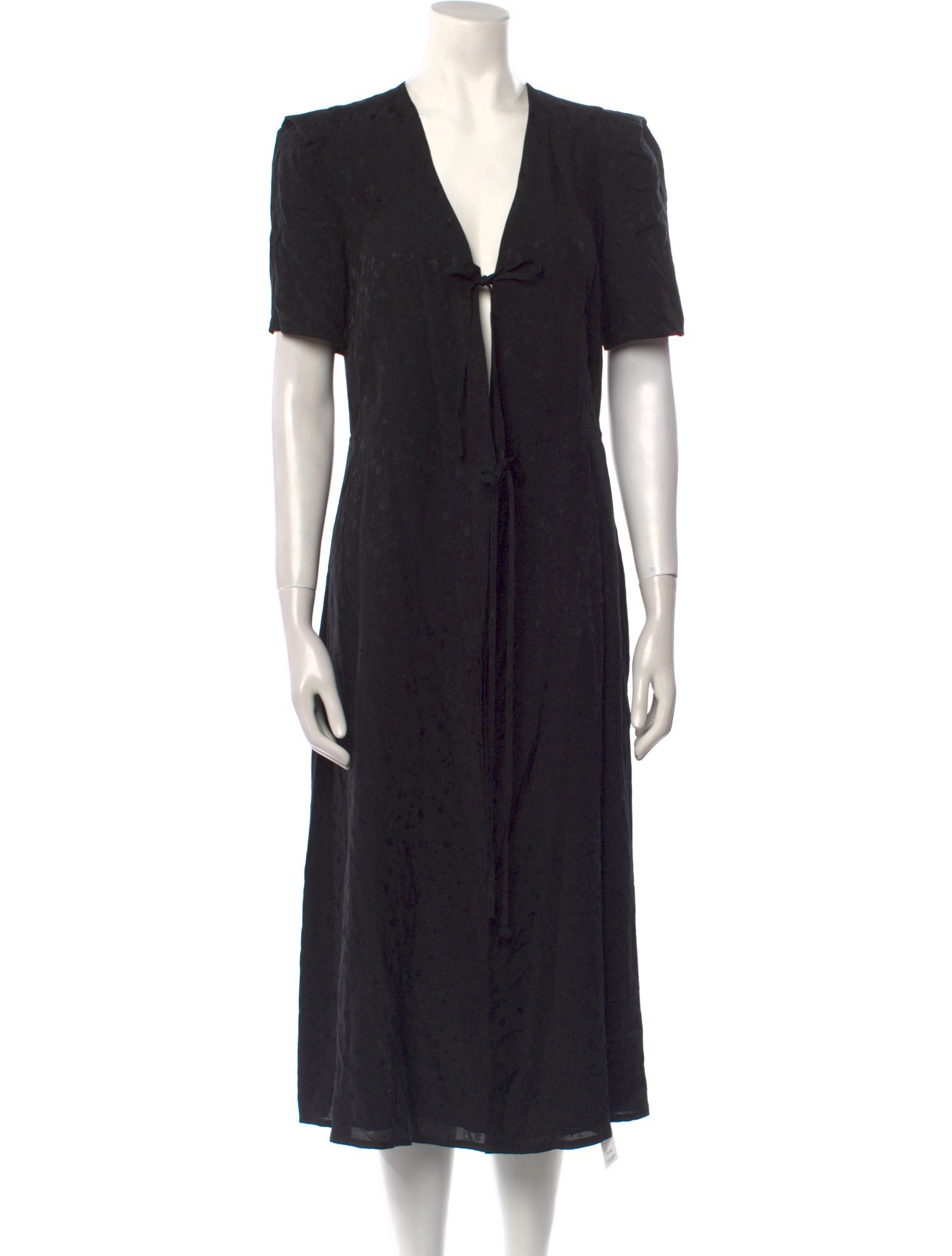 Sleeper V-Neck Midi Length Dress