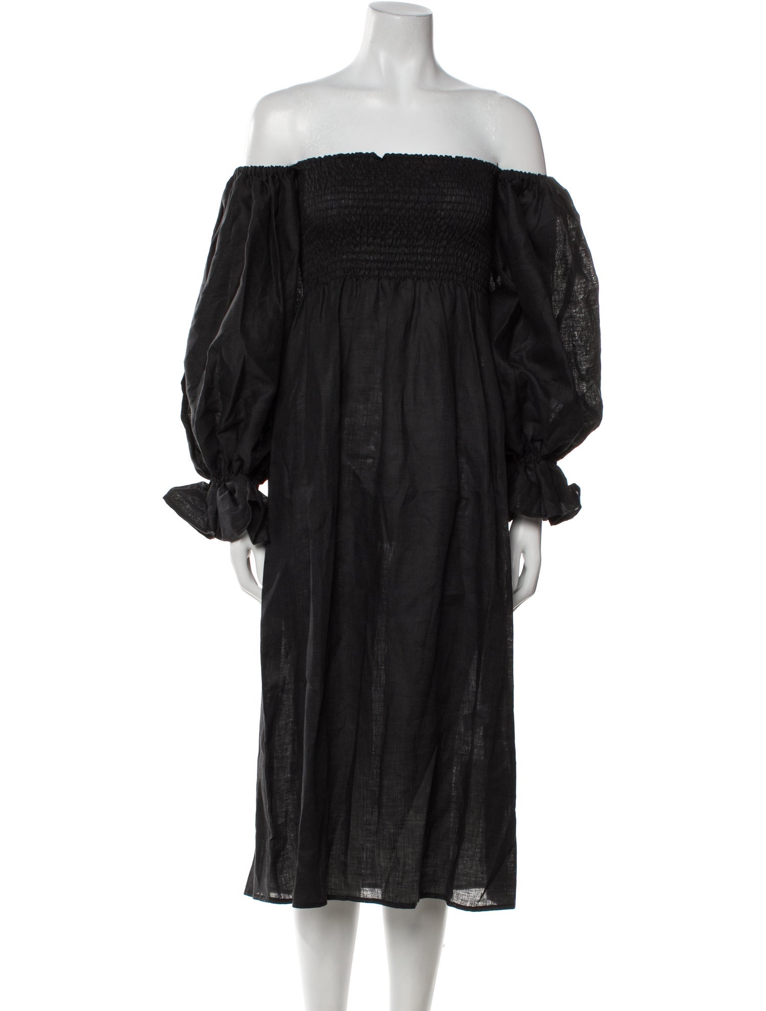 Sleeper Linen Midi Length Dress w/ Tags