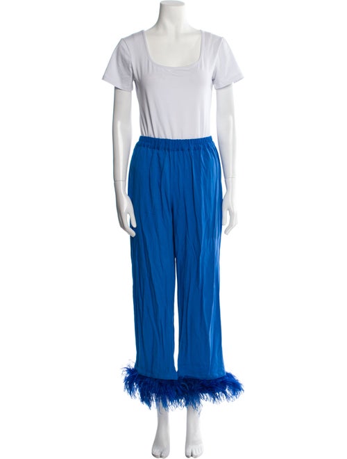 Sleeper Ruffle Embellishment Pant Set