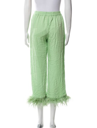 Sleeper Feather Trim Pajamas