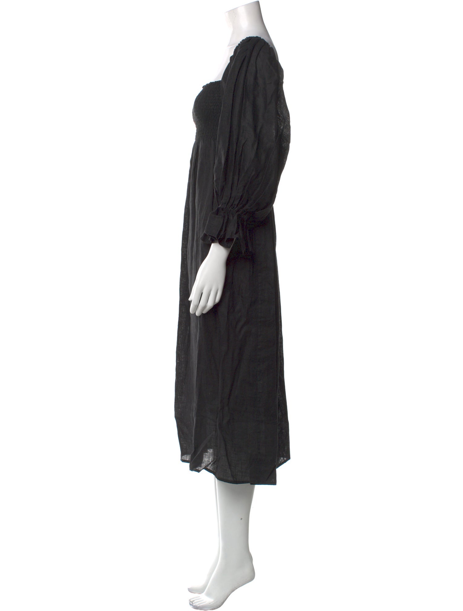 Sleeper Linen Midi Length Dress