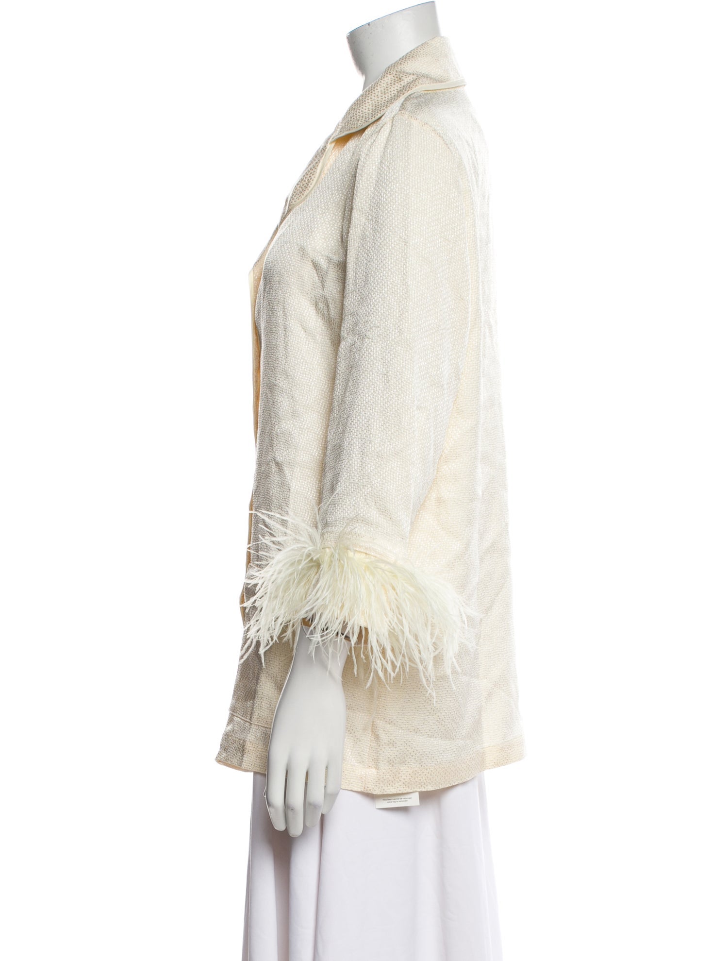 Sleeper Feather Trim Pajamas