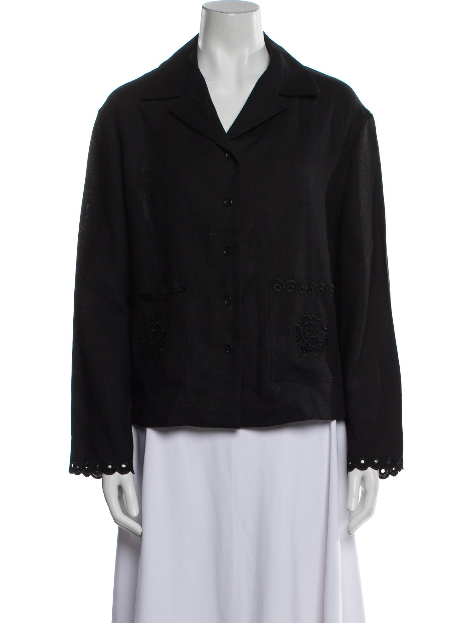 Sleeper Linen Lasercut Accents Pajamas