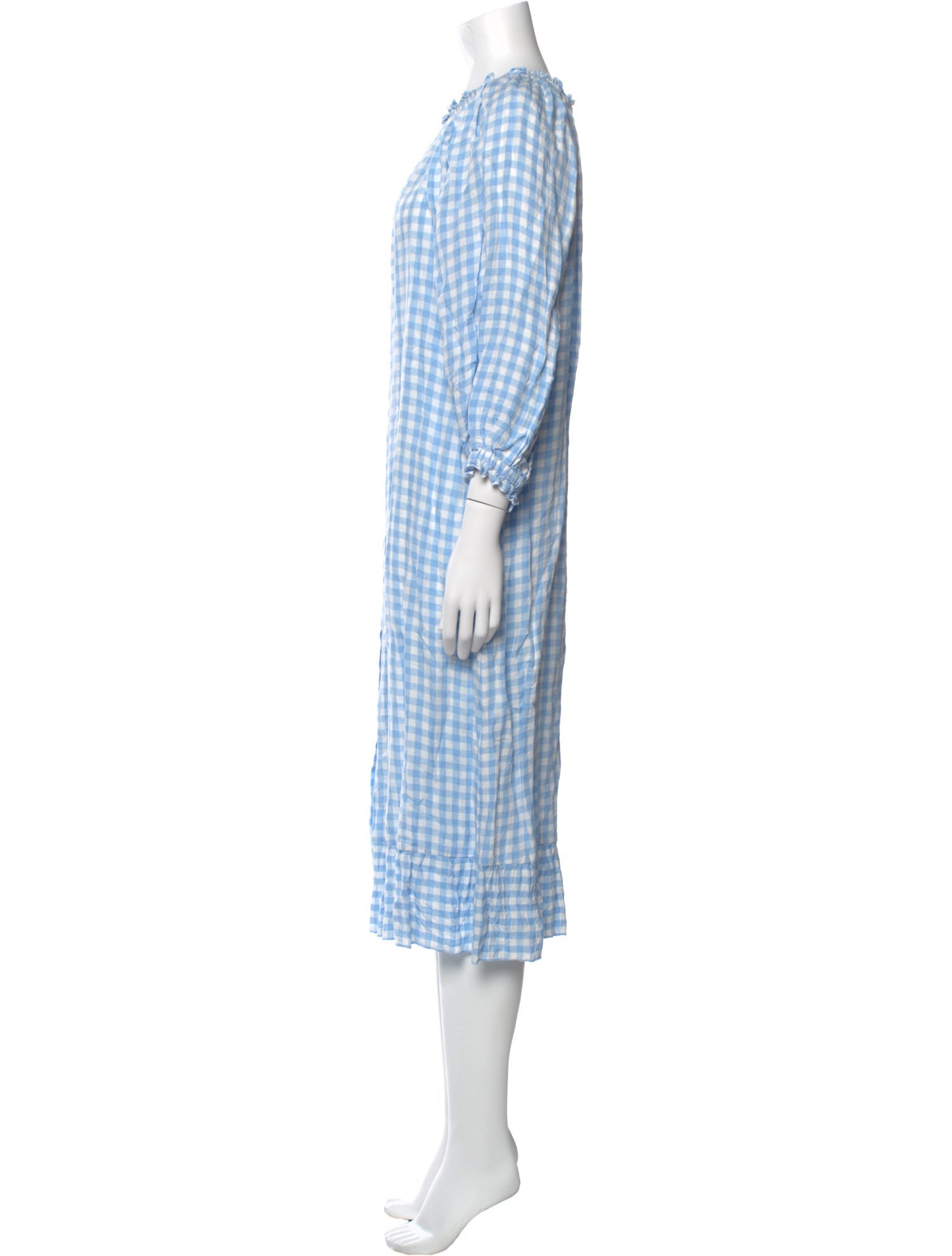 Sleeper Linen Midi Length Dress