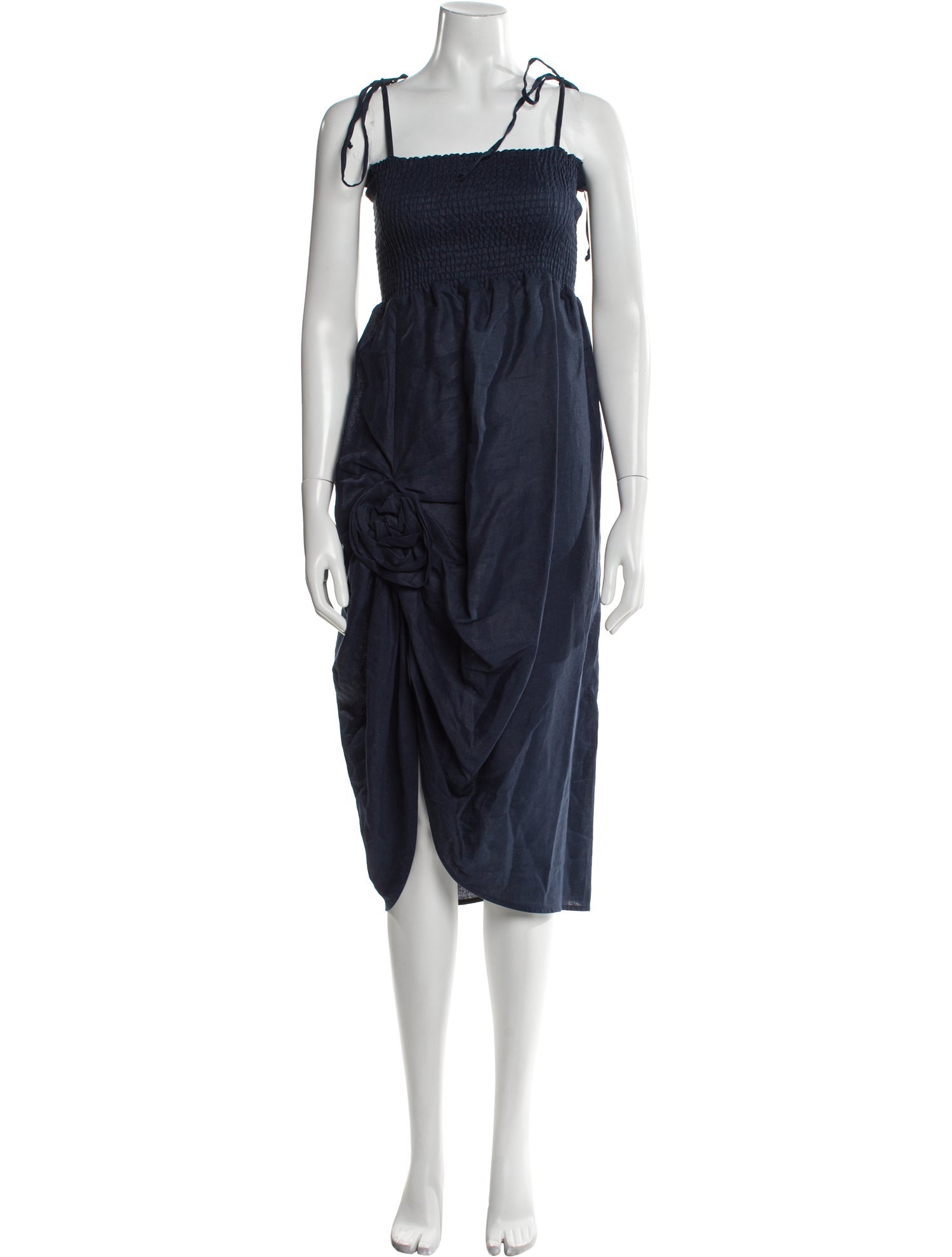 Sleeper Linen Knee-Length Dress