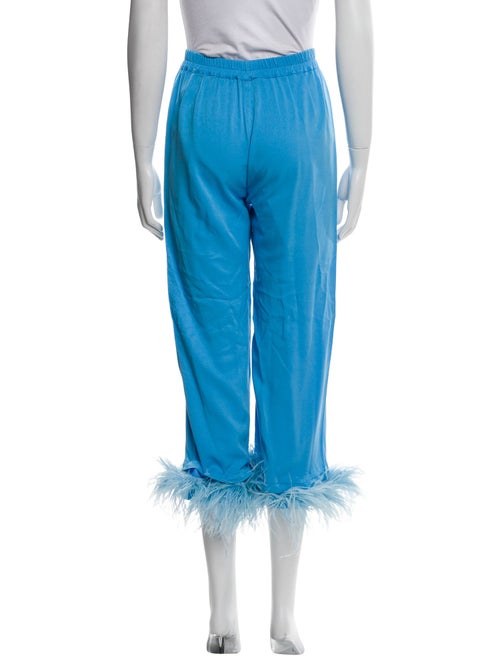 Sleeper Feather Trim Sweatpants
