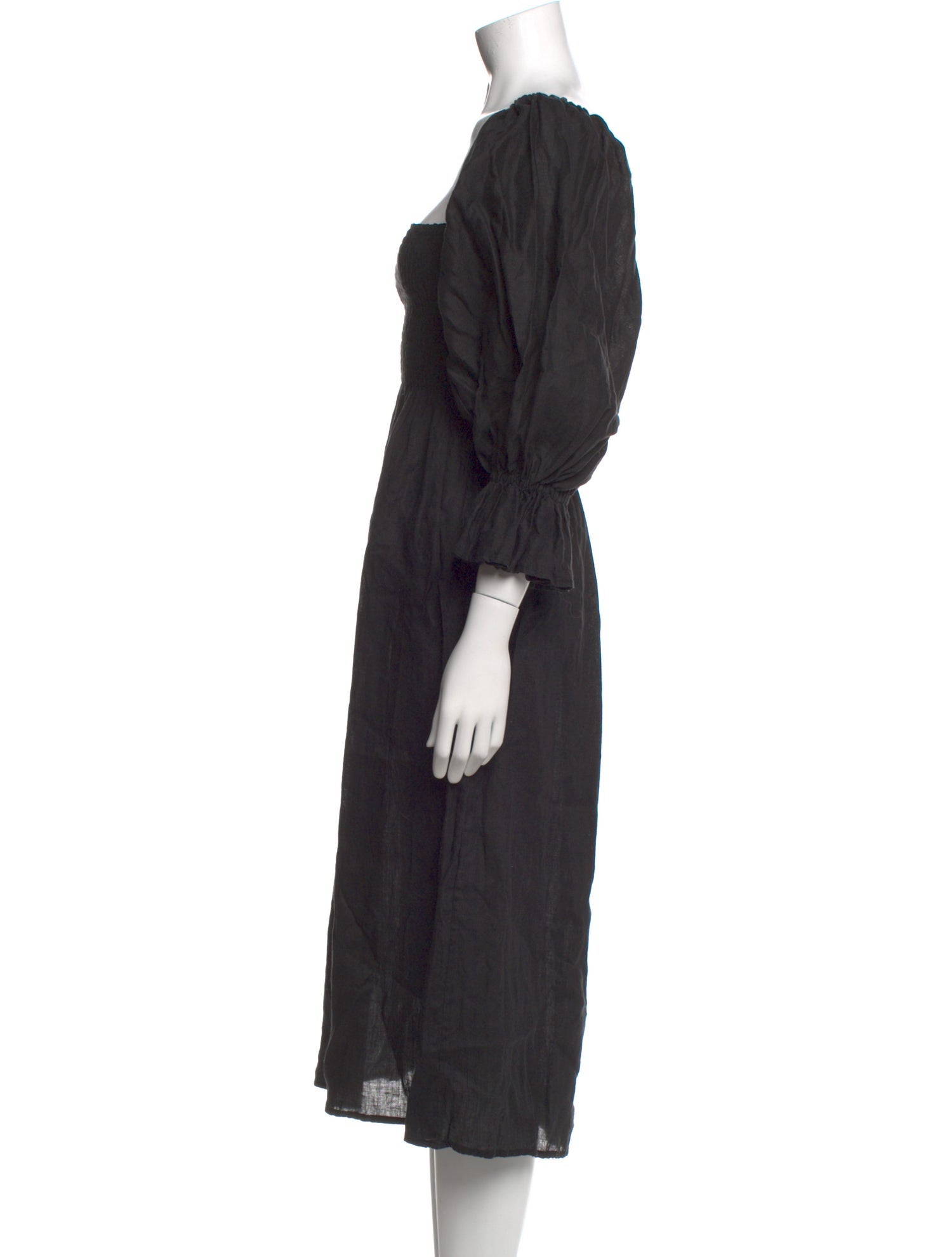 Sleeper Linen Knee-Length Dress