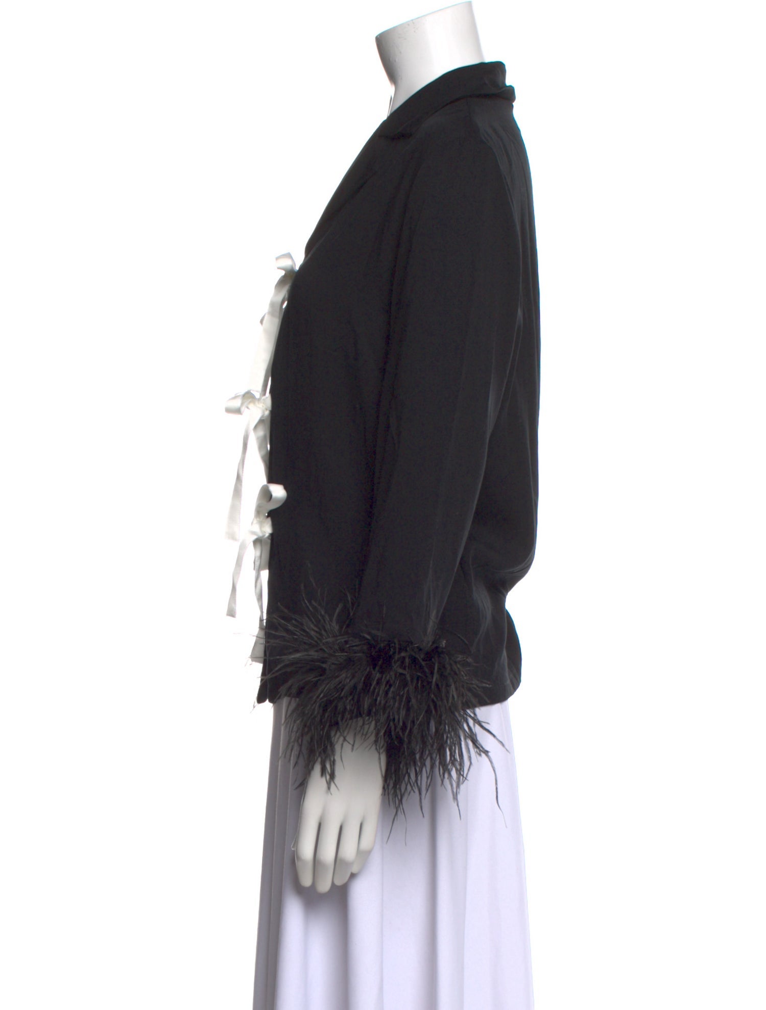 Sleeper Graphic Print V-Neck Blouse