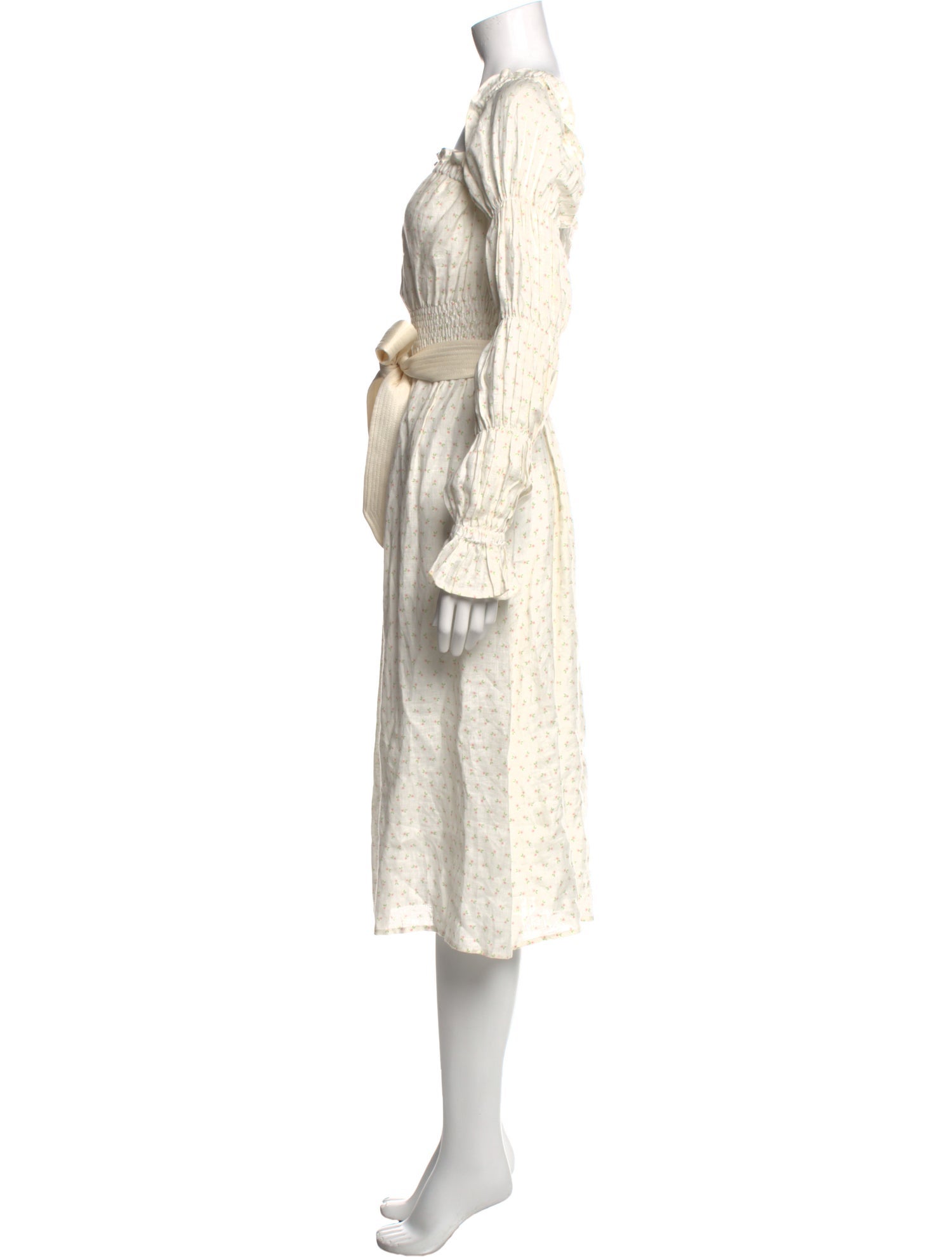 Sleeper Linen Knee-Length Dress