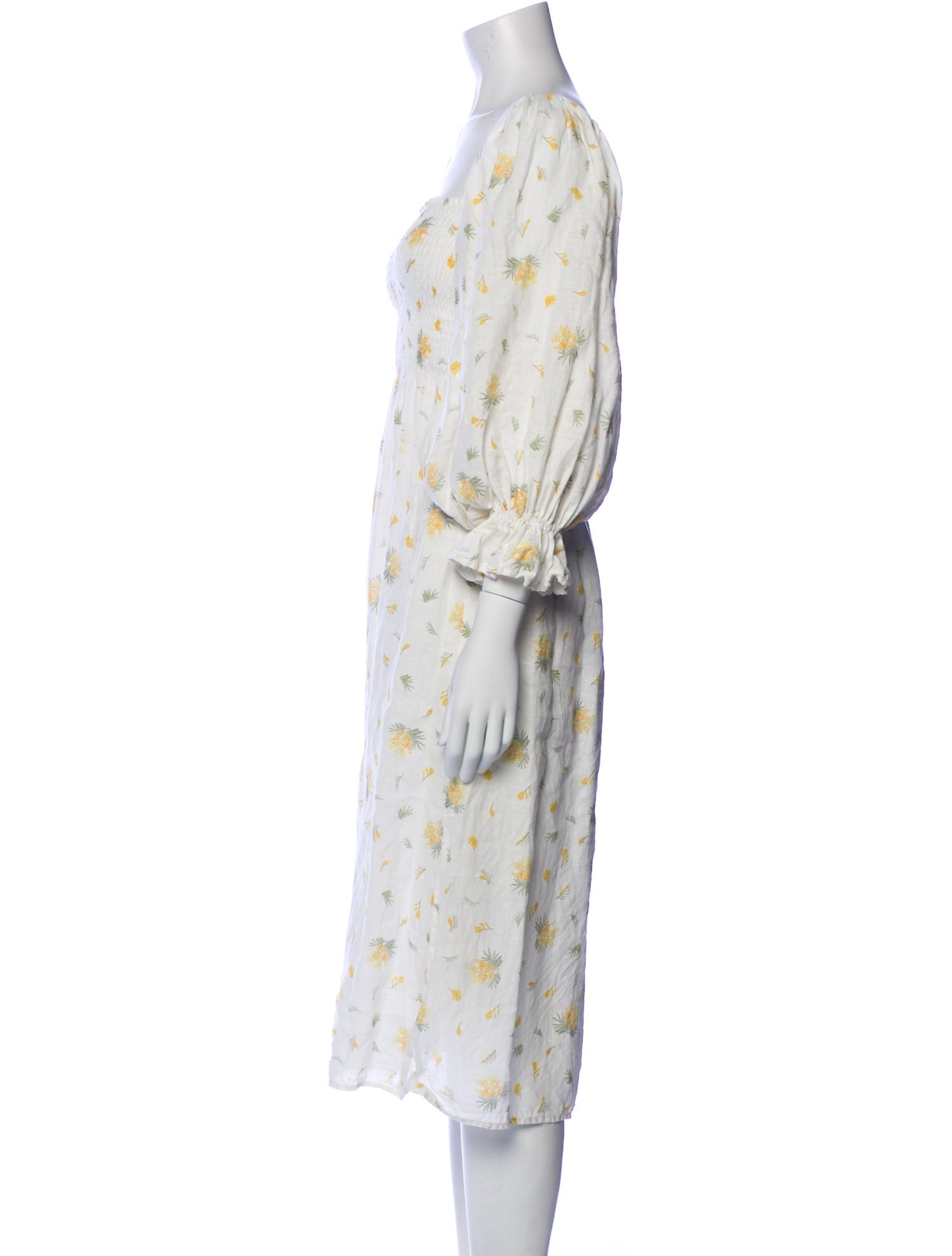 Sleeper Linen Midi Length Dress