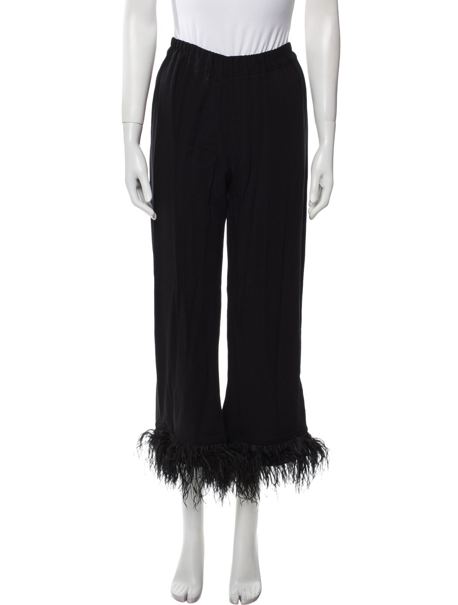 Sleeper Feather Trim Pajamas